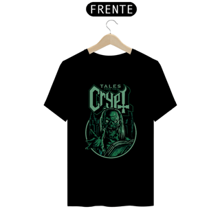 Camiseta Contos da Cripta + Banda Ghost | Estampa Rock Horror - Verde