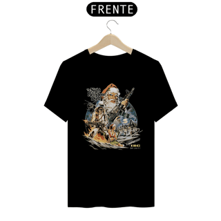 Camiseta A Noite em que a Rena Morreu Estampa Filme Terror 