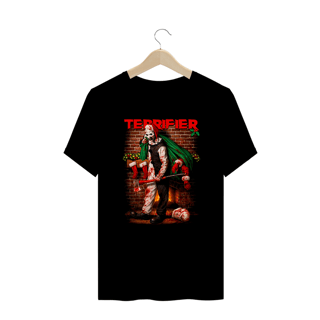 Camiseta Plus Size Natal Aterrorizante Estampa Filme Terrifier Terror