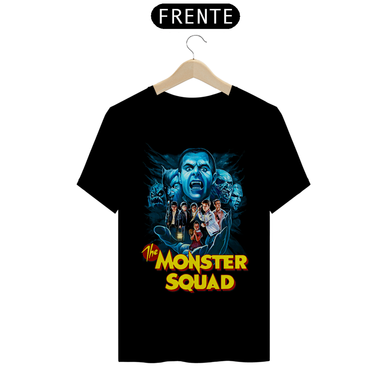 Camiseta Deu a Louca nos Monstros Estampa Filme Terror