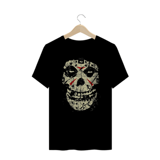 Camiseta Plus Size Misfits + Jason | Estampa Banda Punk | ROCK