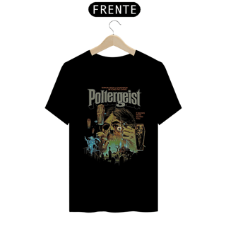 Camiseta Cemitério Vivo Estampa Poltergeist Filme Terror