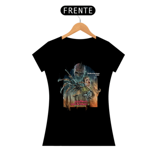 Camiseta Feminina A Hora do Pesadelo 2 - A Vingança de Freddy Estampa Filme Terror