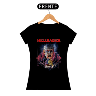 Camiseta Feminina Hellraiser - Renascido do Inferno Estampa Filme Terror