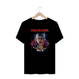 Camiseta Plus Size Hellraiser - Renascido do Inferno Estampa Filme Terror