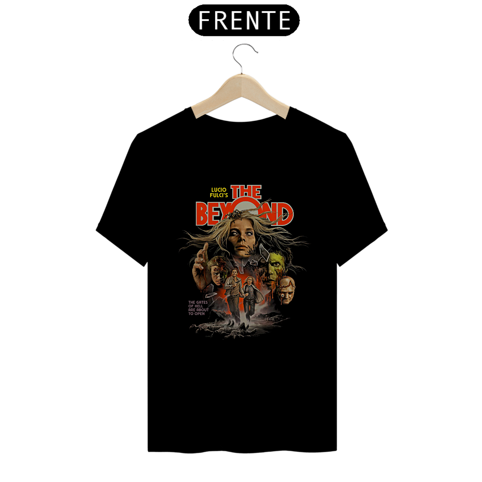 Camiseta Terror nas Trevas Estampa Filme Terror