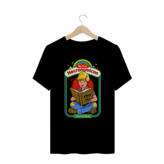 Camiseta Plus Size Meu primeiro Necronomicon