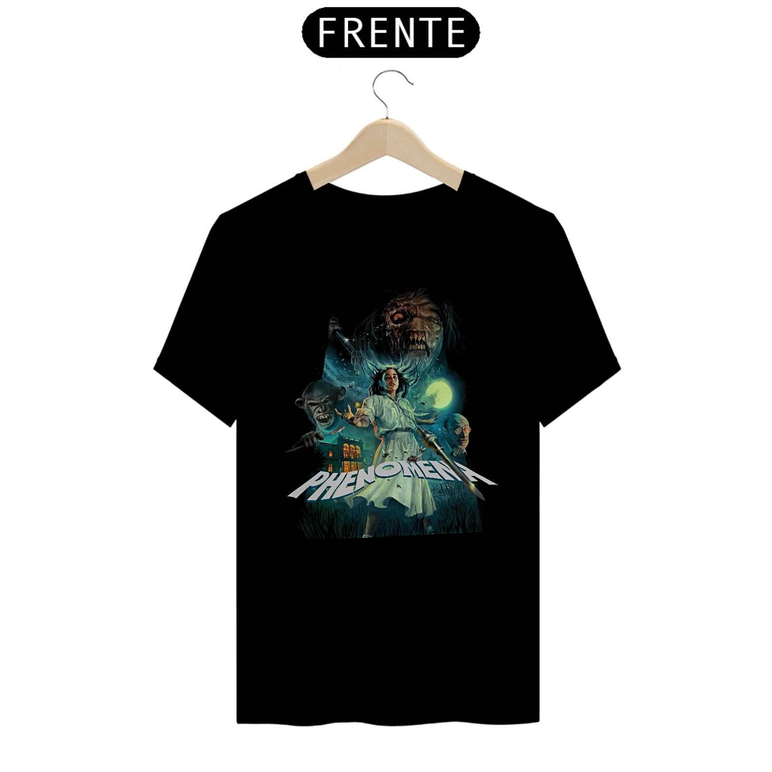Camiseta Fenômeno Estampa Filme Terror