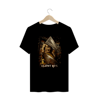 Camiseta Plus Size Terror em Silent Hill Estampa Filme Terror