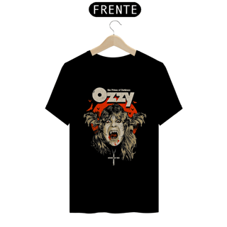 Camiseta O Príncipe das Trevas | Estampa Banda Ozzy Osbourne | Rock