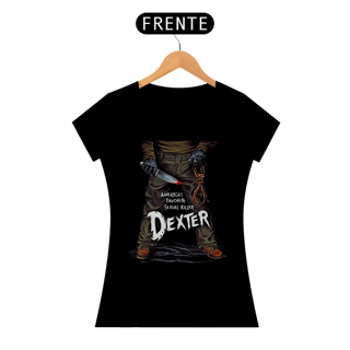 Camiseta Feminina Dexter Alter-Ego Estampa Filme Terror