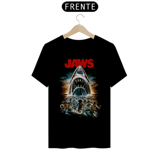 Camiseta Tubarão 50 Anos Estampa Filme Terror