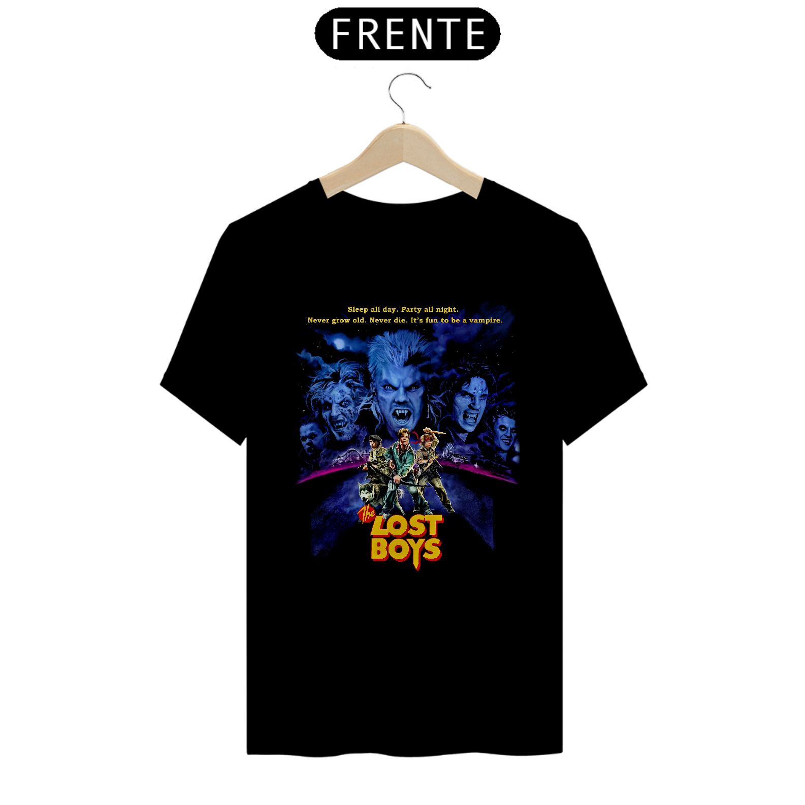 Camiseta Os garotos perdidos Filme Terror