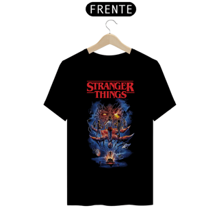 Camiseta Stranger Things Estampa Série Terror