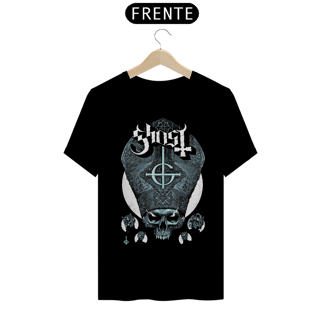 Camiseta A Face do Ritual | Estampa Banda Ghost | Rock