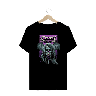 Camiseta Plus Size Morcego das Trevas Estampa Banda Ozzy Osbourne | Rock