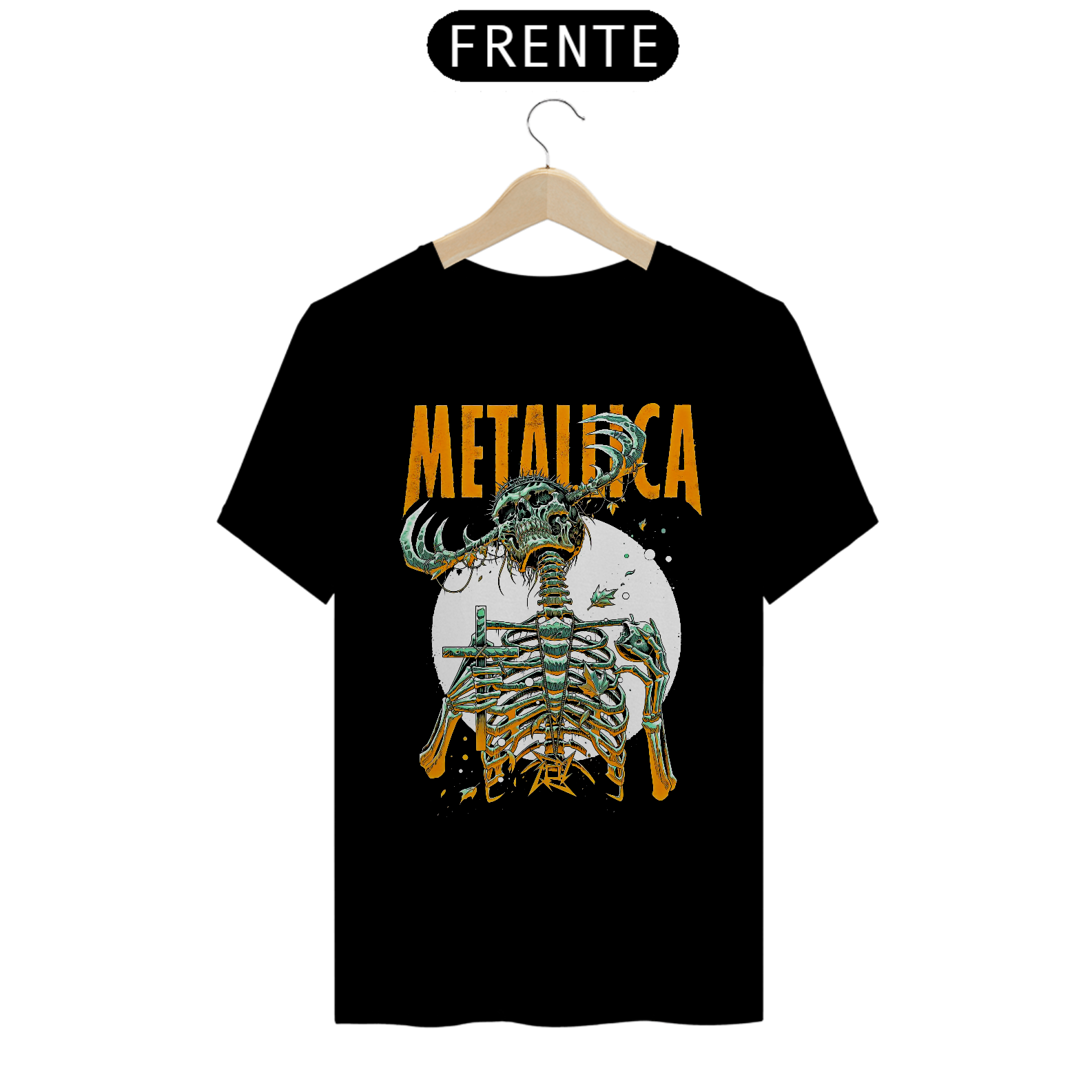 Camiseta Until It Sleeps | Estampa Banda Metallica | Rock