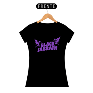 Camiseta Feminina Black Sabbath | Estampa Banda ROCK