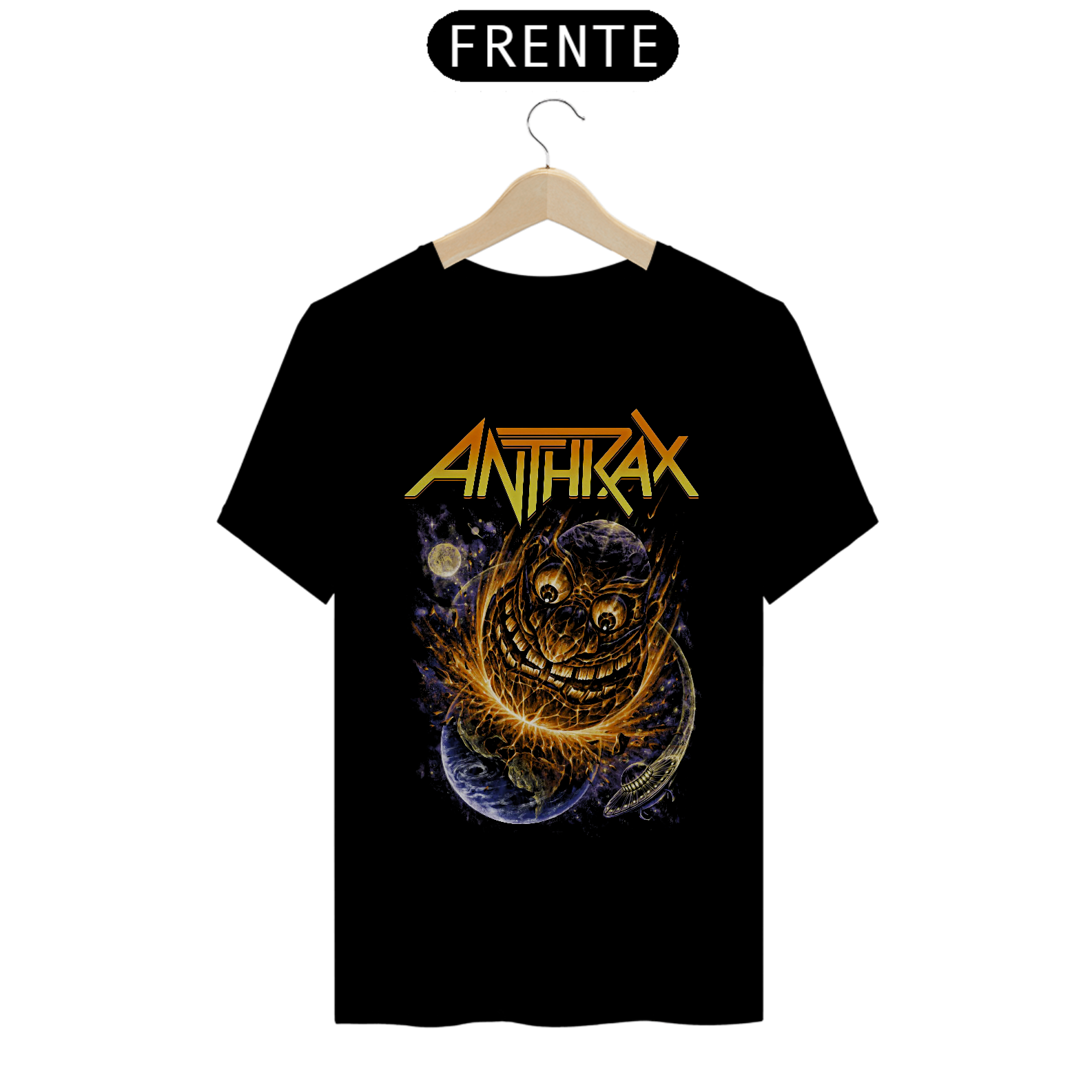 Camiseta Anthrax Estampa Banda | ROCK