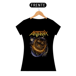 Camiseta Feminina Anthrax Estampa Banda | ROCK