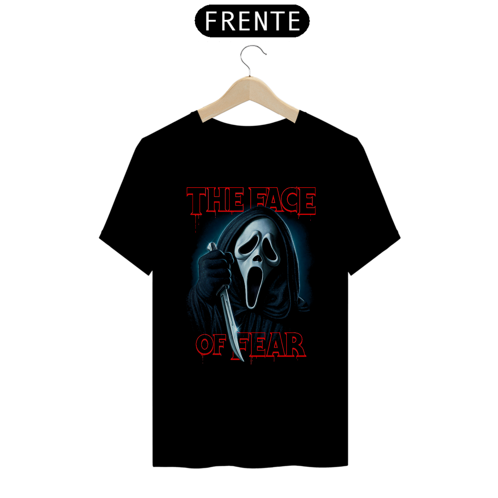 Camiseta Pânico - A Face do Medo Estampa Filme Terror