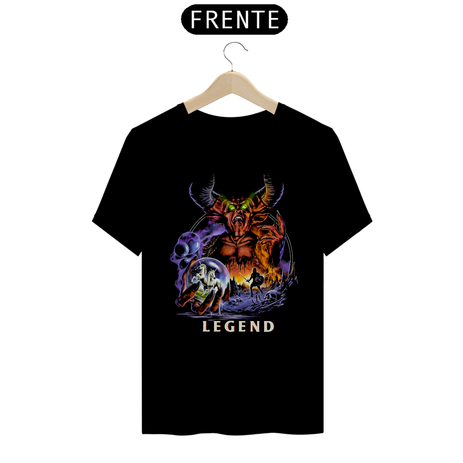 Camiseta A Lenda Estampa Filme