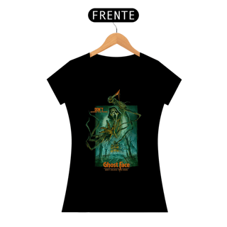 Camiseta Feminina Não atenda o Telefone Estampa Pânico Filme Terror
