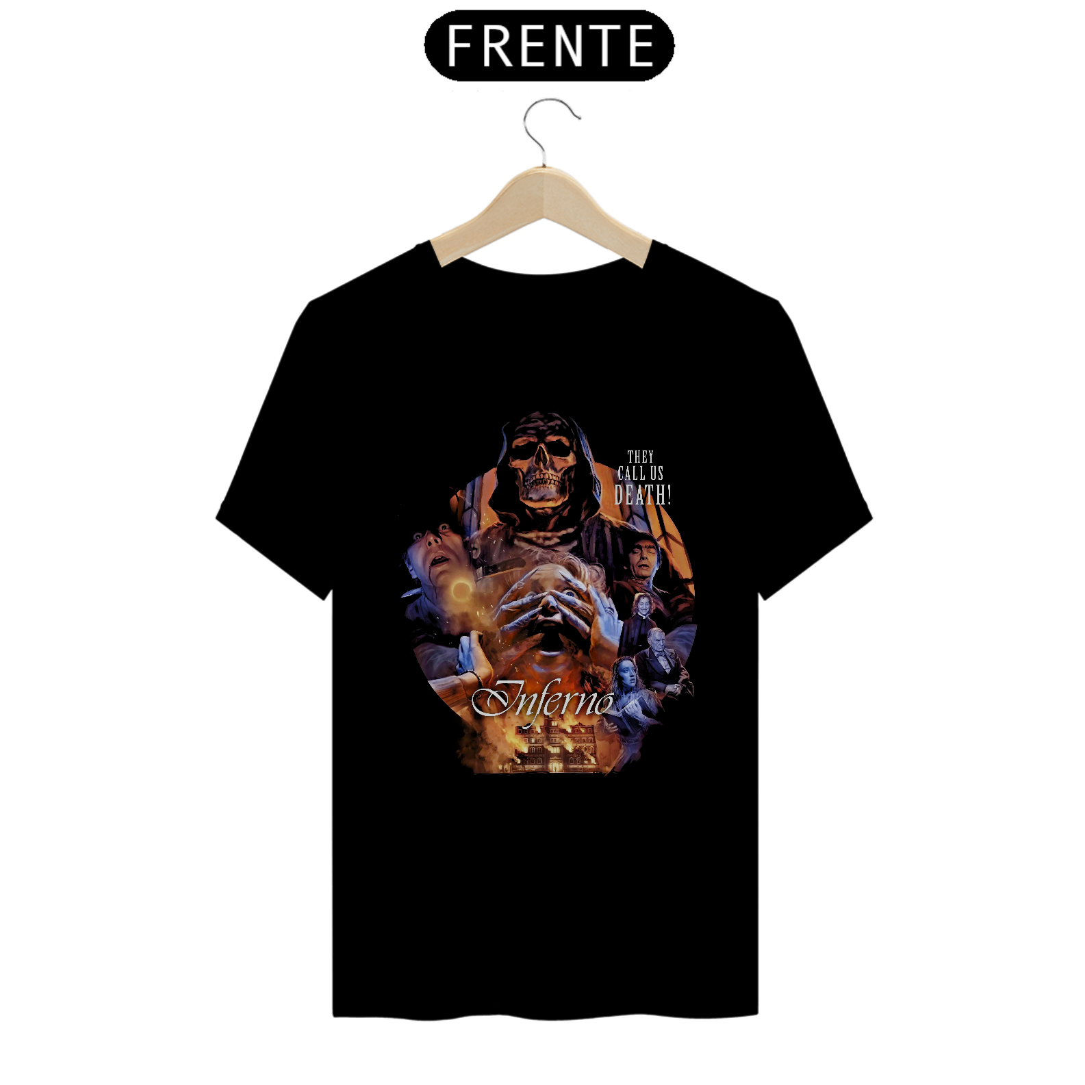 Camiseta A Mansão do Inferno Estampa Filme Terror