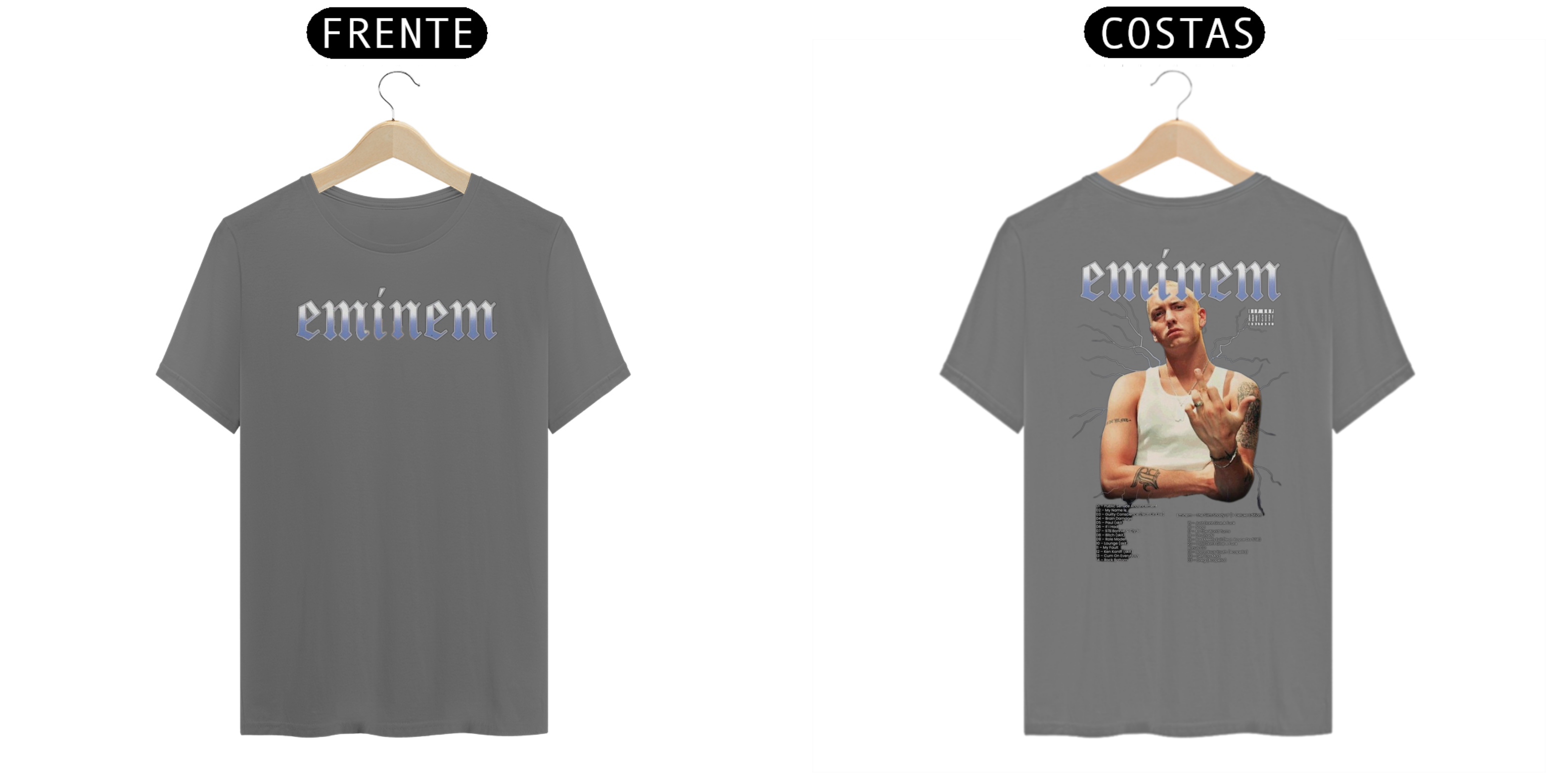 Nome do produto: Camiseta Personalizada Eminem