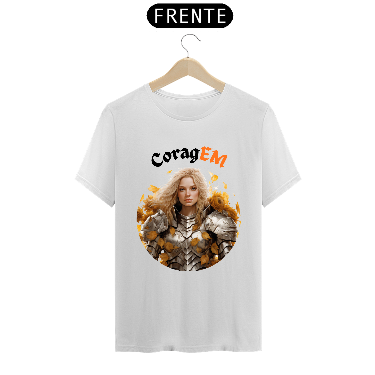 Nome do produto: CoragEM -- Tradicional Premium V3 Feminina Branca