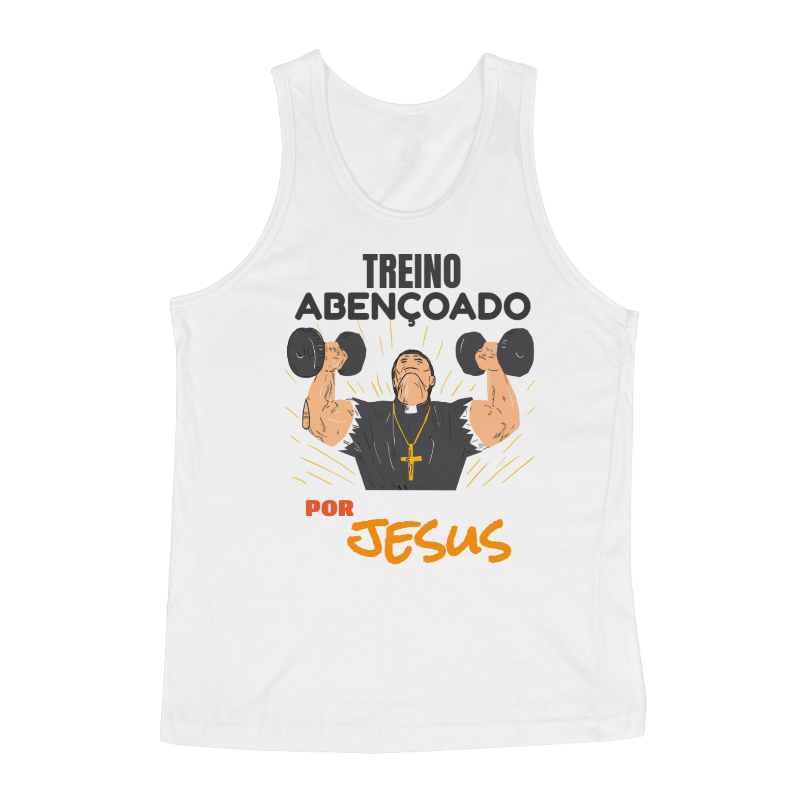 Nome do produto: Regata Treino abençoado