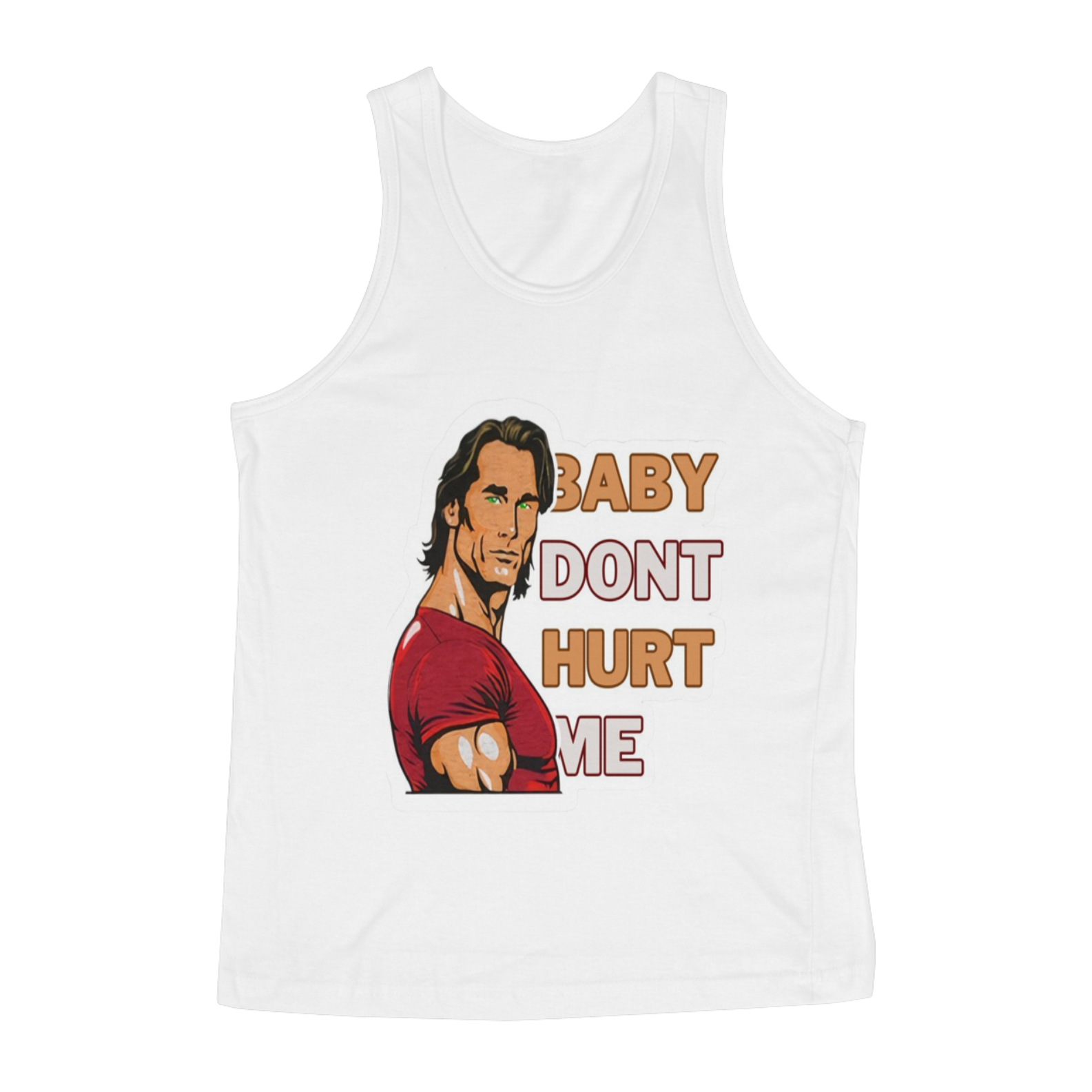 Nome do produto: Regata Baby don´t hurt me