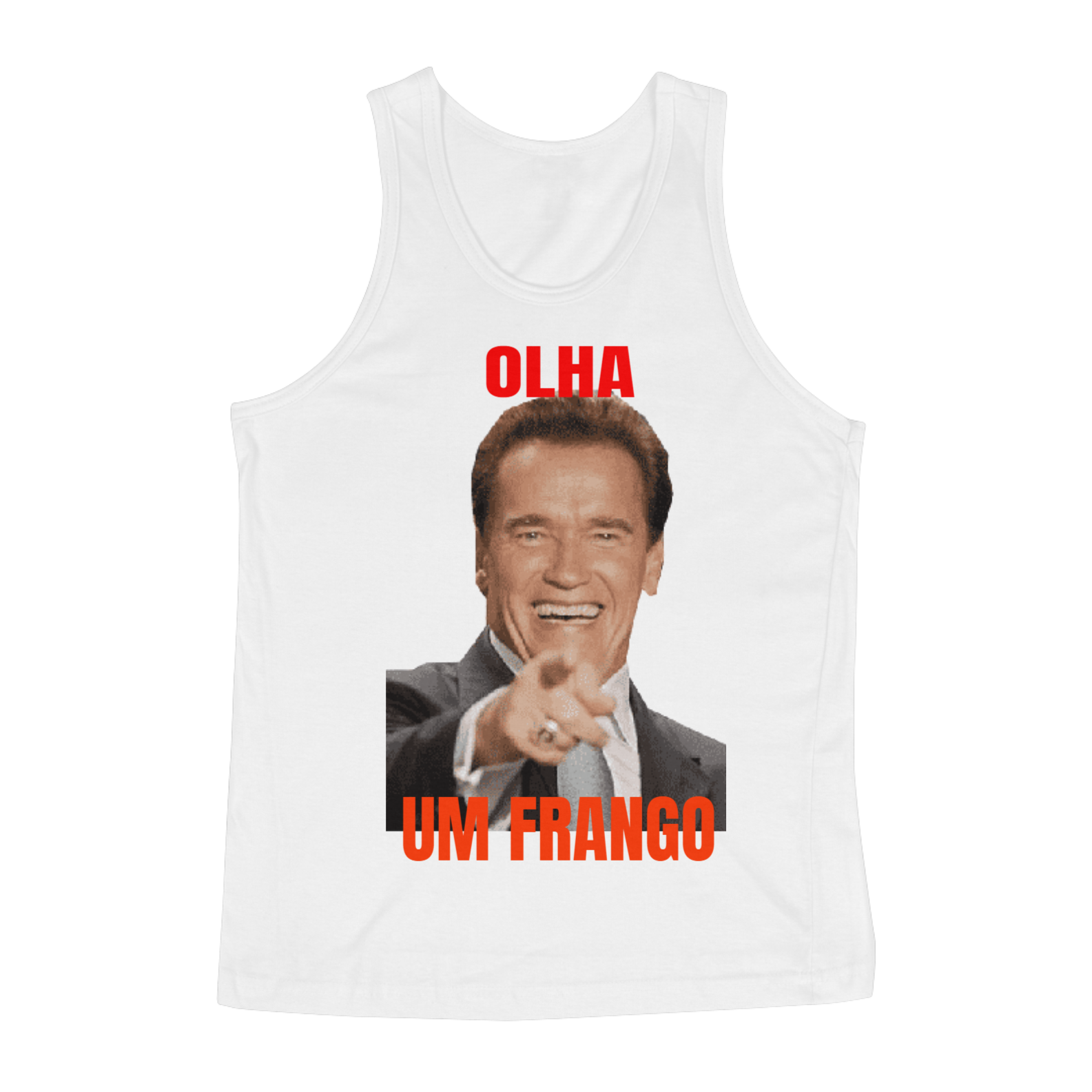 Nome do produto: Regata Olha um frango