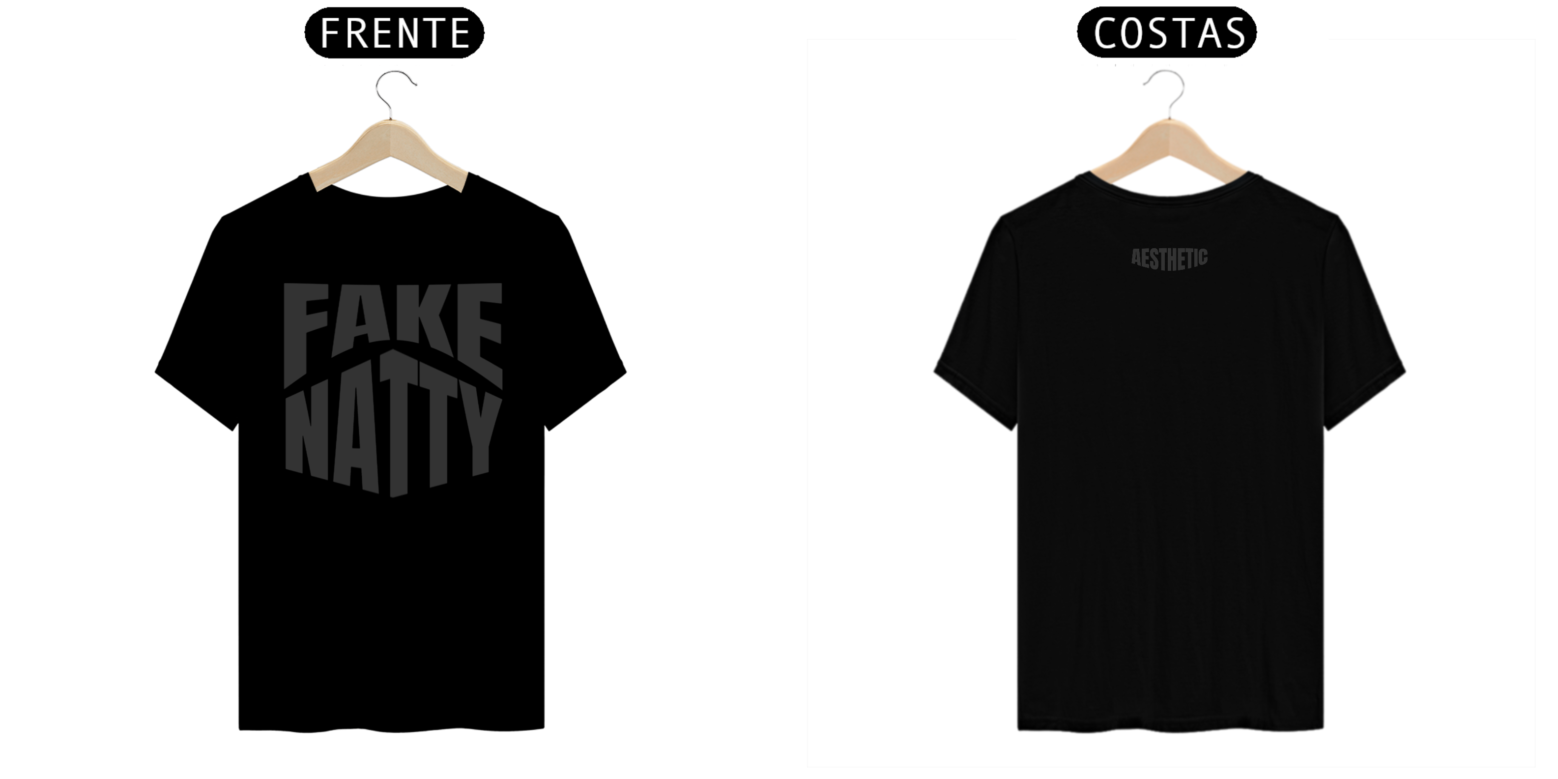 Nome do produto: Camisa Logo Fake Natty