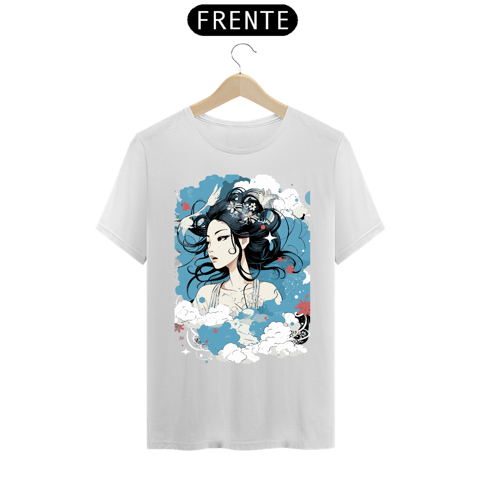 Nome do produto: Camiseta Senhorita dos Céus