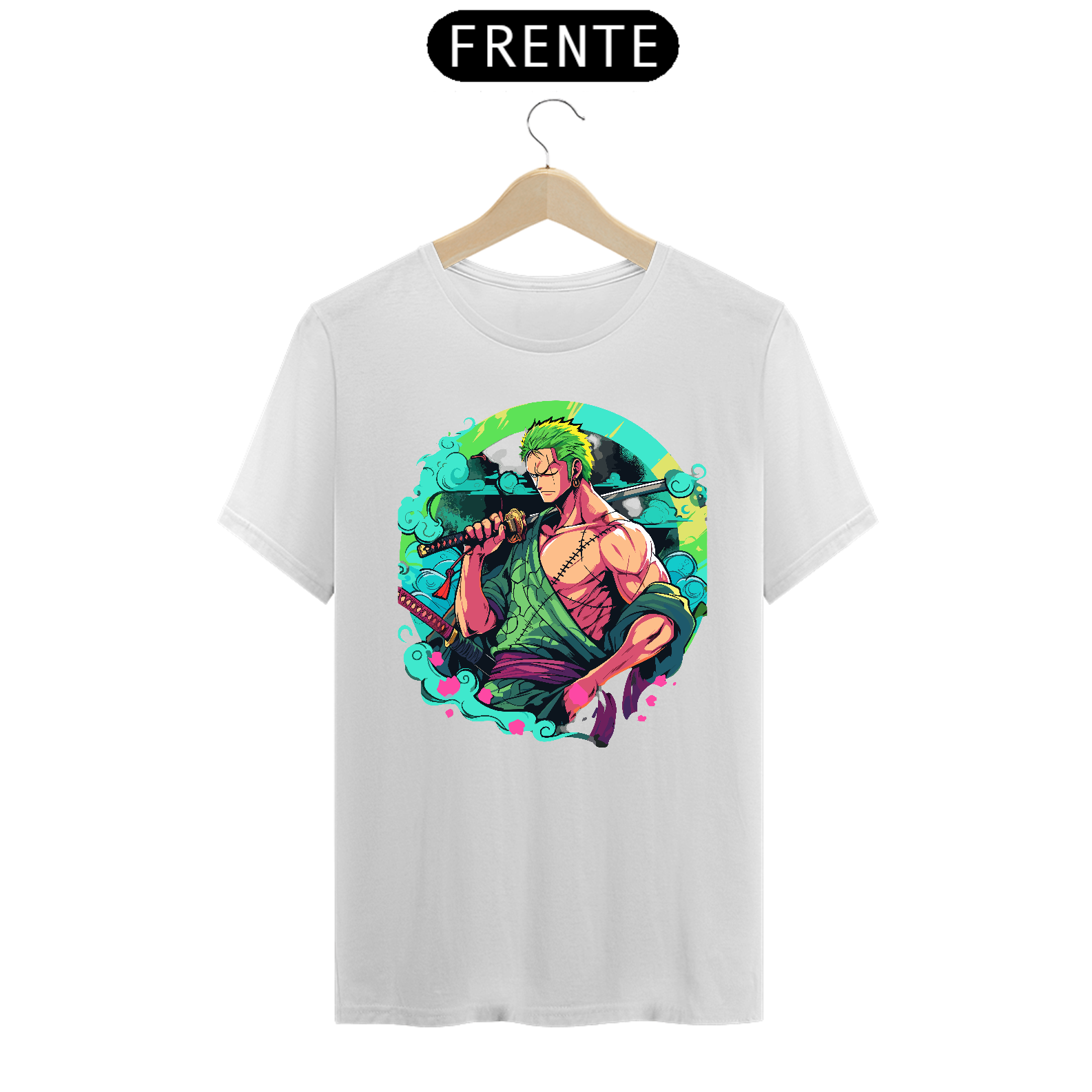 Nome do produto: Camiseta zoro