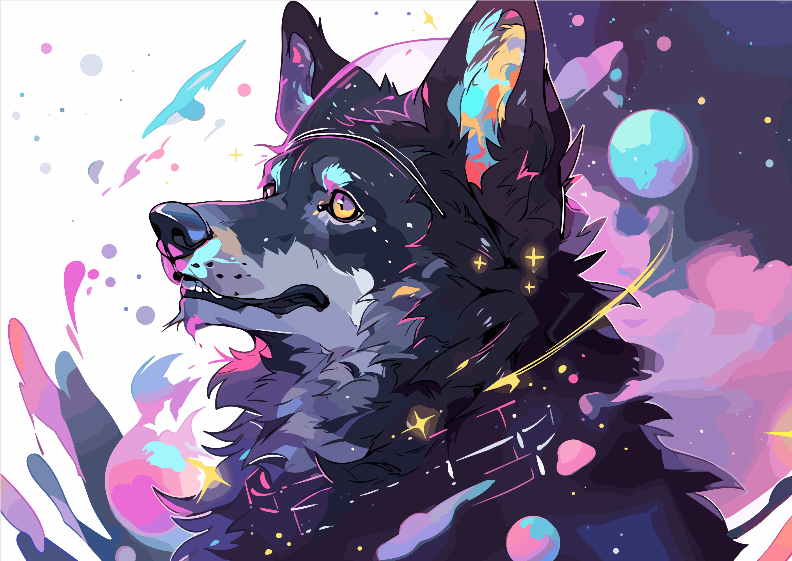 Nome do produto: Pôster 4K Papel Fotográfico DogGalaxy