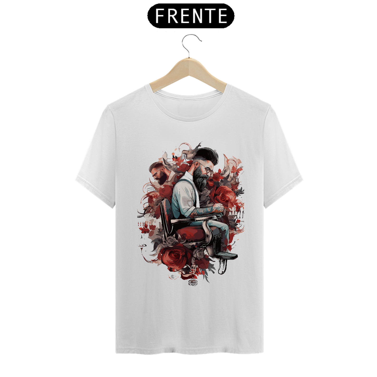 Nome do produto: Camiseta Barbeiro Style