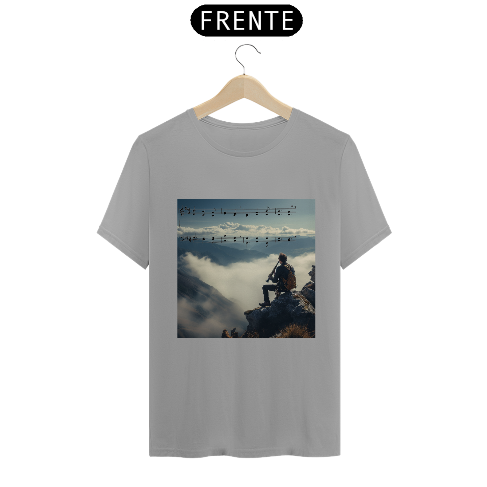 Nome do produto: Camiseta Musico