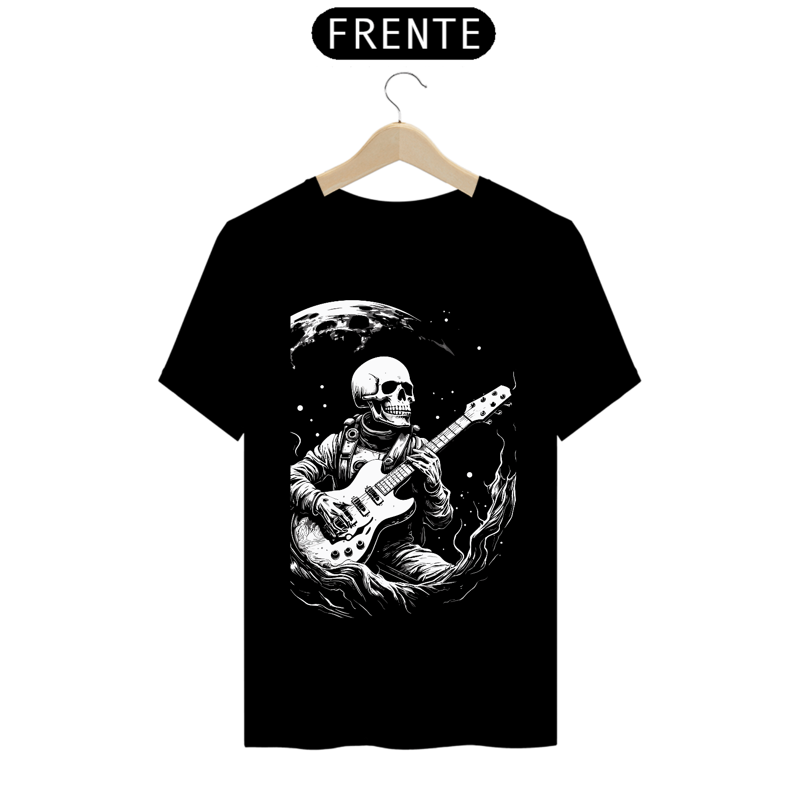 Nome do produto: Camiseta Guitarrista Abandonado