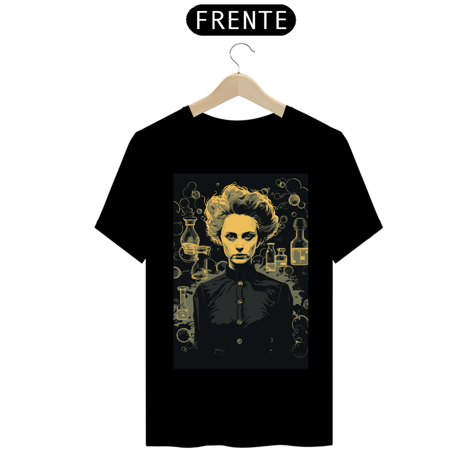 Nome do produto: Camiseta Marie Curie