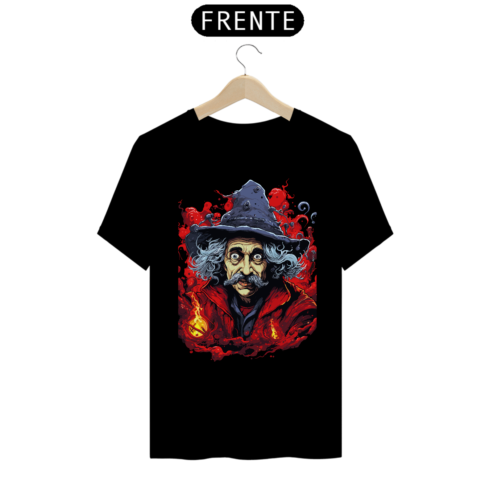 Nome do produto: Camiseta Mago Einstein