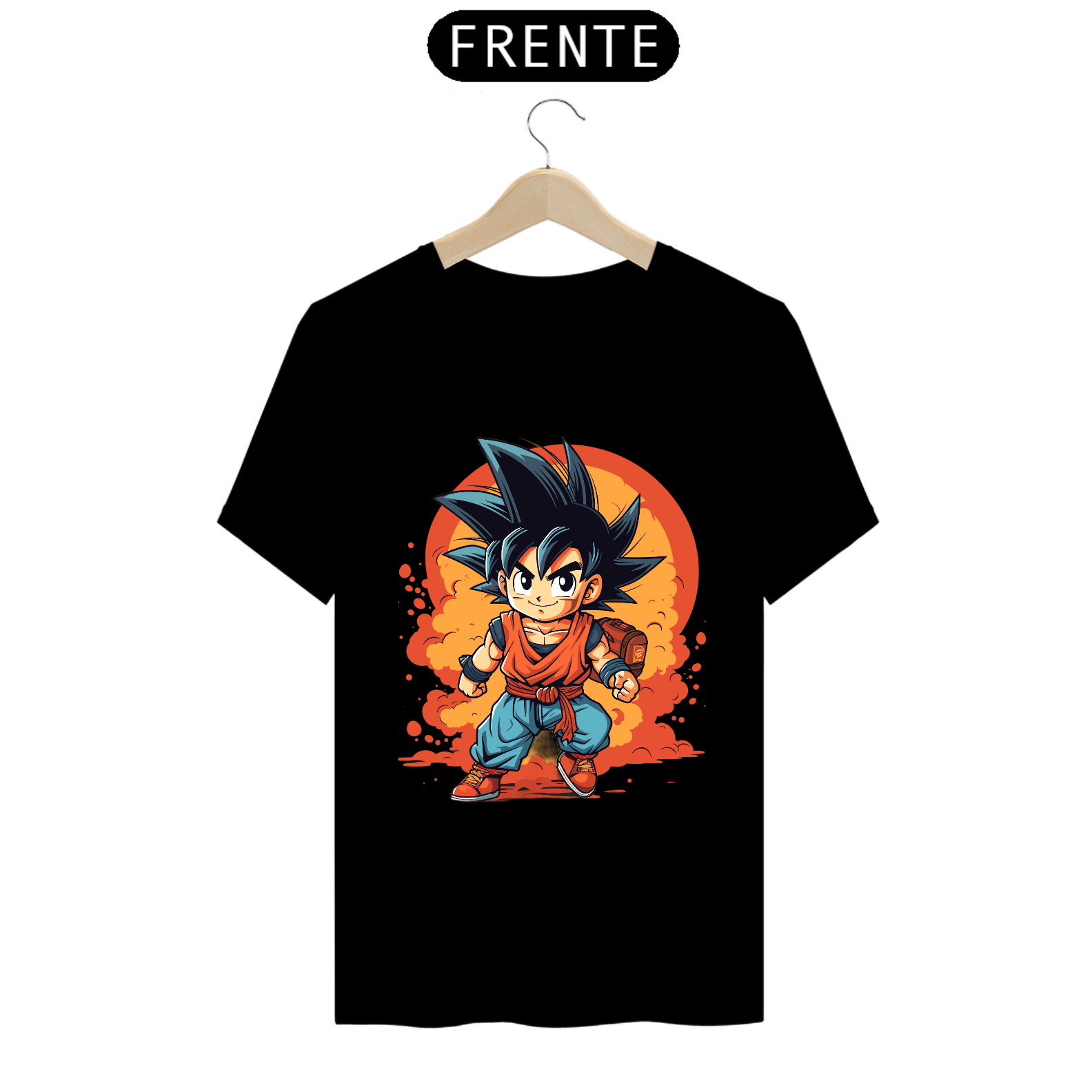 Nome do produto: Camiseta  Goku Kid