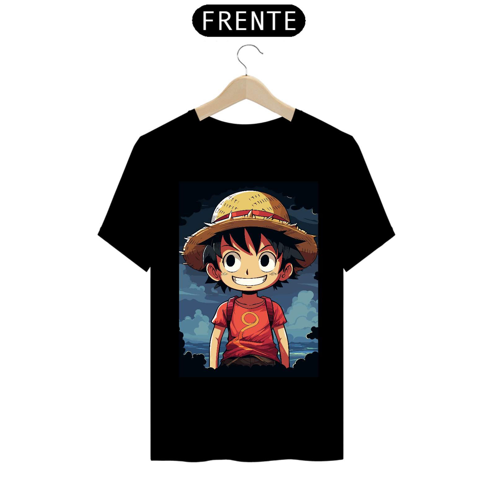 Nome do produto: Camiseta Luffy Kid