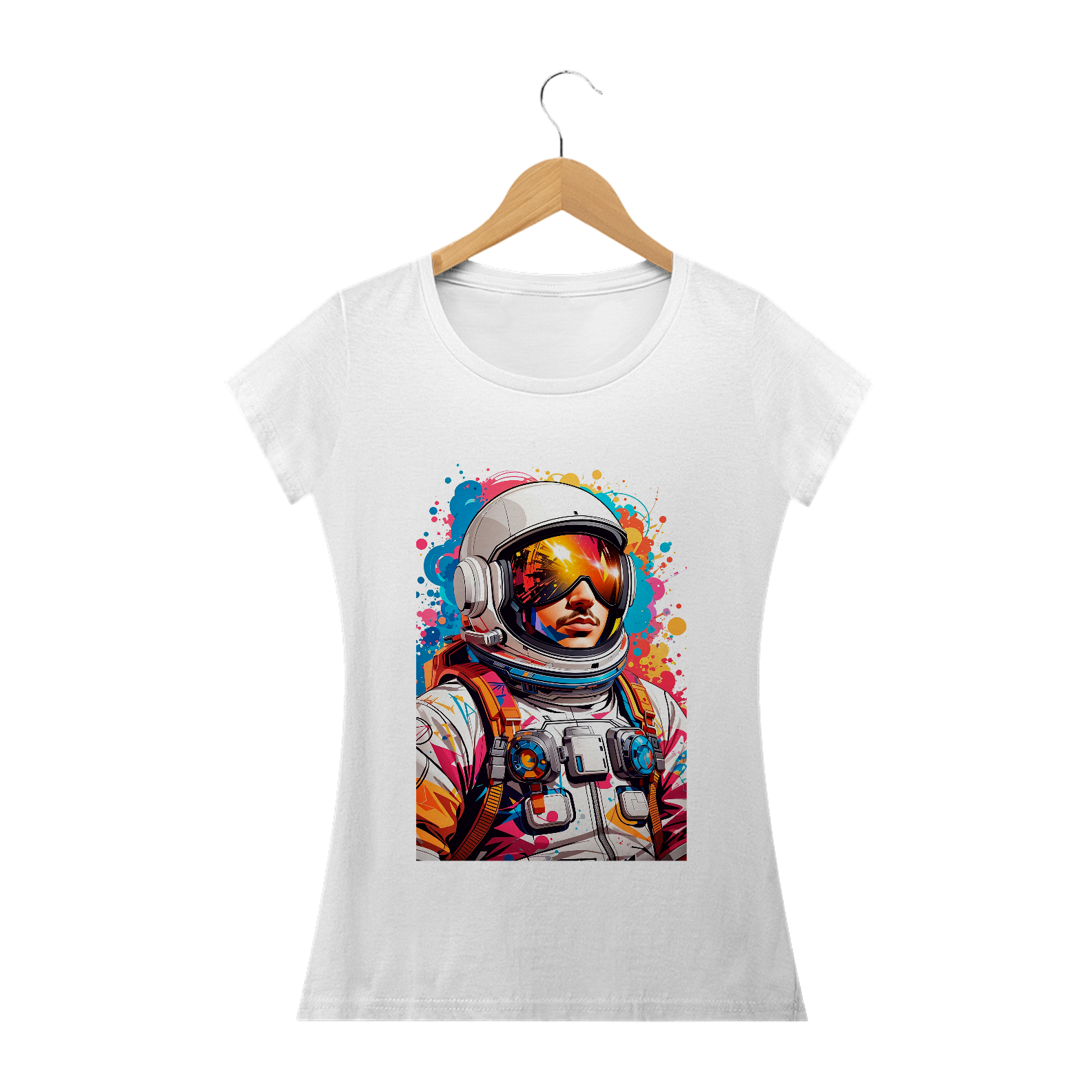 Nome do produto: 0000002 - Baby Long Grafitti Art 002 Astronauta