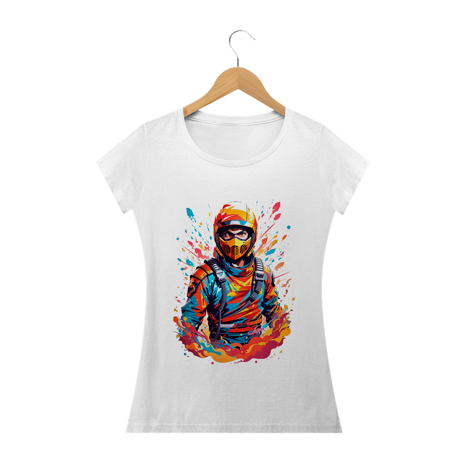 Nome do produto: 0000018 - Baby Long Grafitti Art 018 Ninja