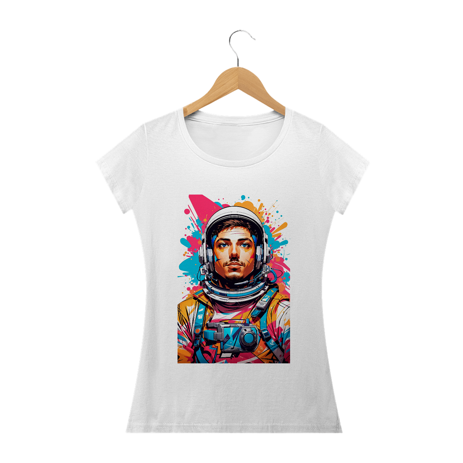 Nome do produto: 0000019 - Baby Long Grafitti Art 019 Astronauta