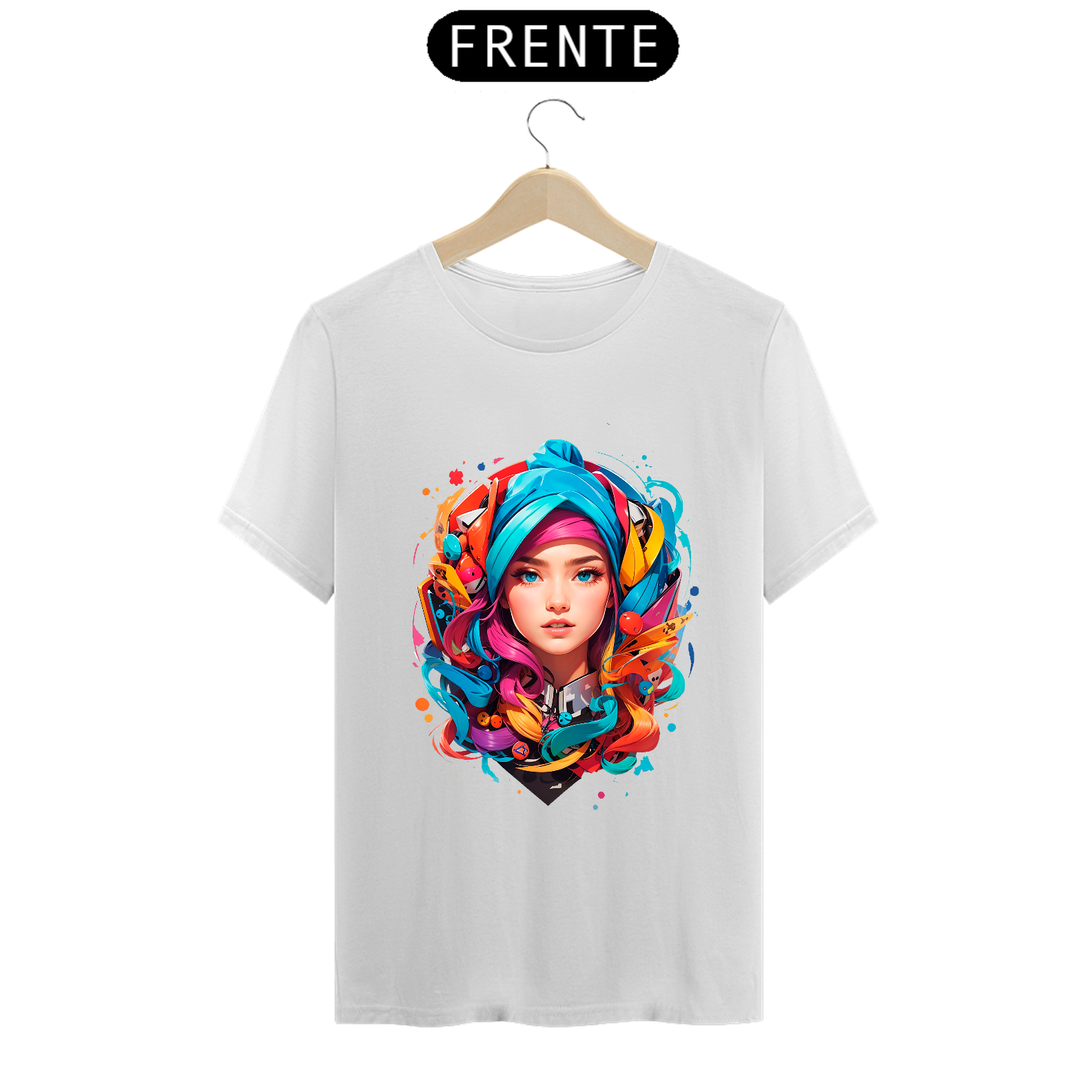 Nome do produto: 0000038 - T-Shirt Grafitti Art 017 Mulher