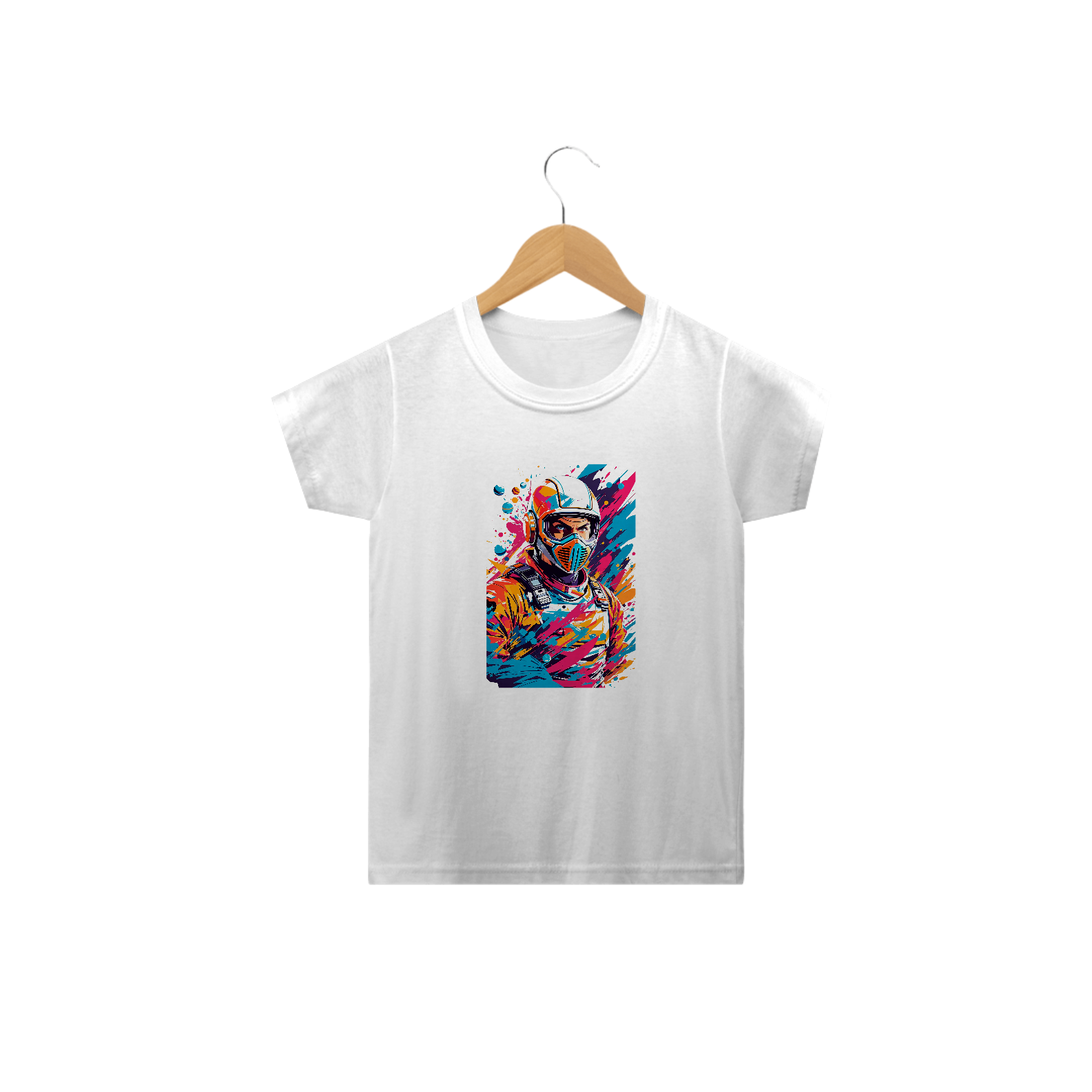 Nome do produto: 0000049 - T-Shirt Intantil Grafitti Art 007 Motocross