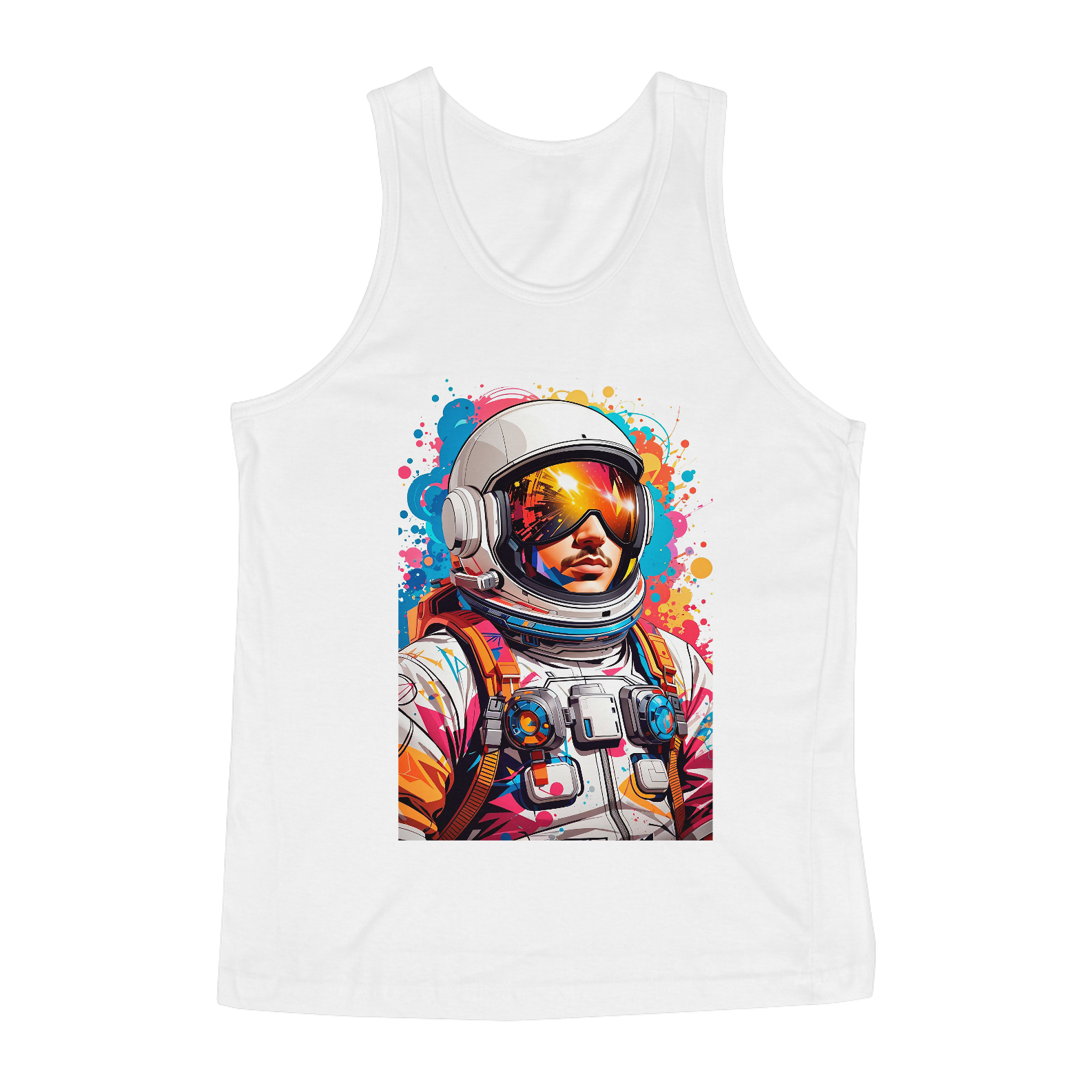 Nome do produto: 0000107 - Regata Grafitti Art 002 Astronauta